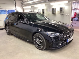 MERCEDES-BENZ C-KLASS C 300 T d e 4MATIC 313hk AMG Line Drag Läder Burmester Night Package **TEST LINK BELOW**